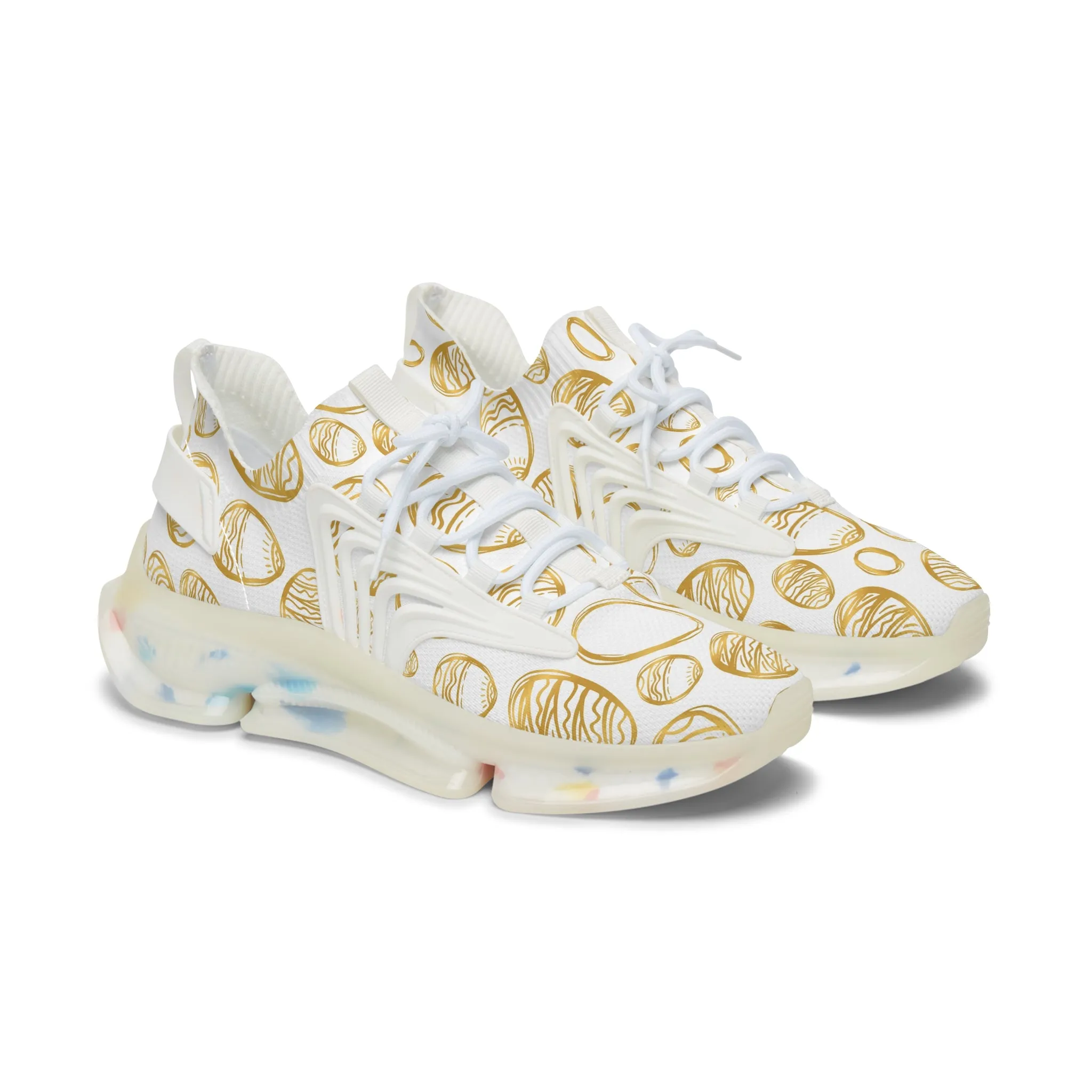 Golden Eggs Women's Mesh Sneakers