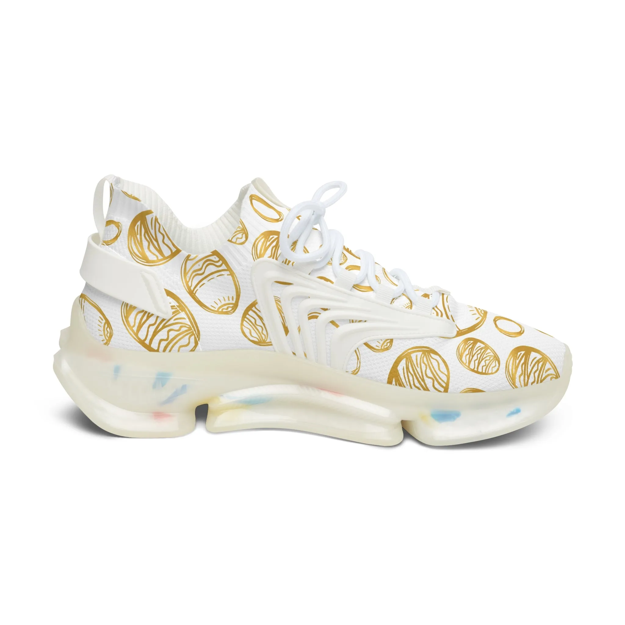 Golden Eggs Women's Mesh Sneakers