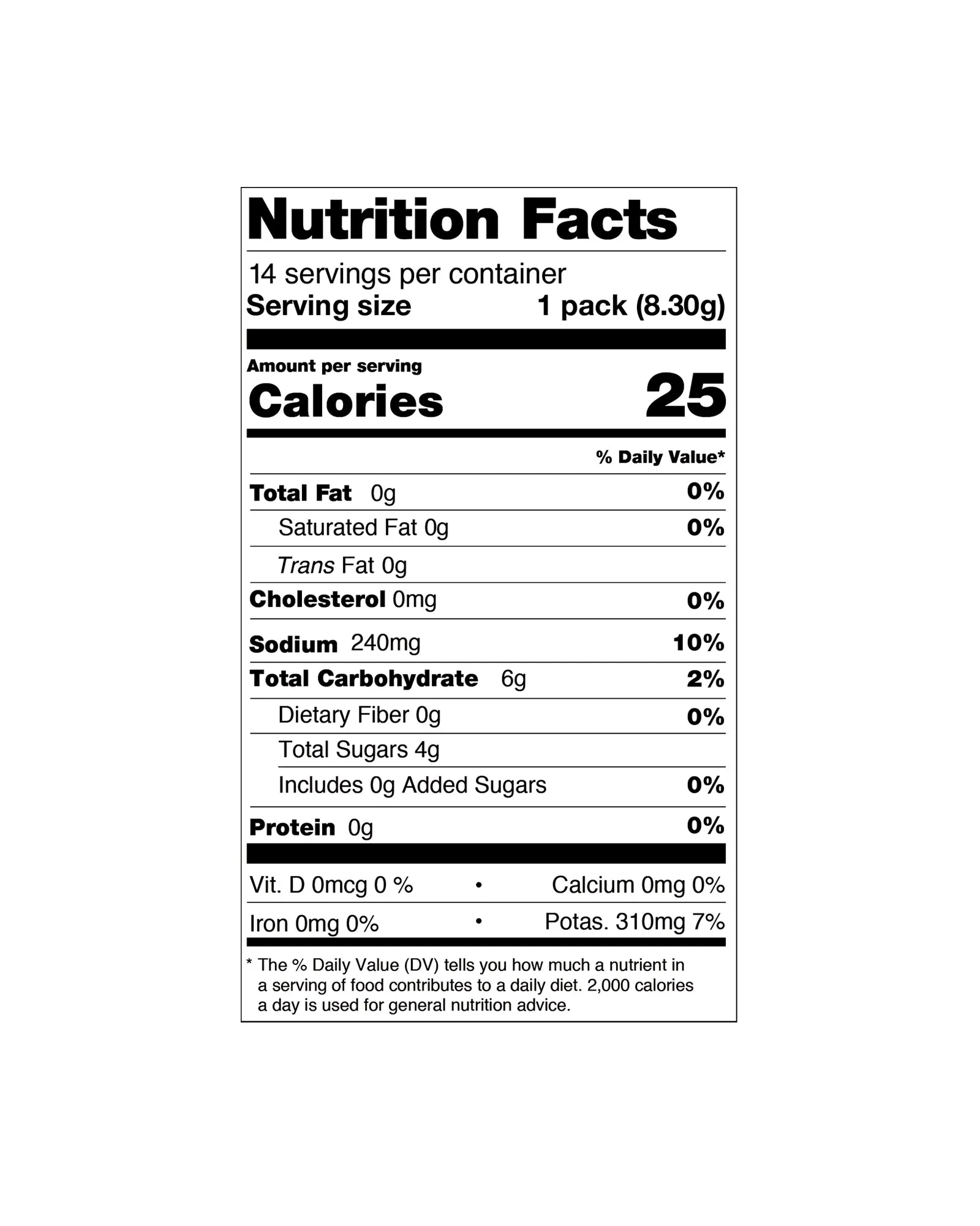 Grapefruit Hydration Mix Packets - 14 Count