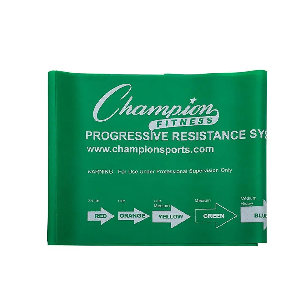 Green 8 lb Resisitance Band by Champion Sports