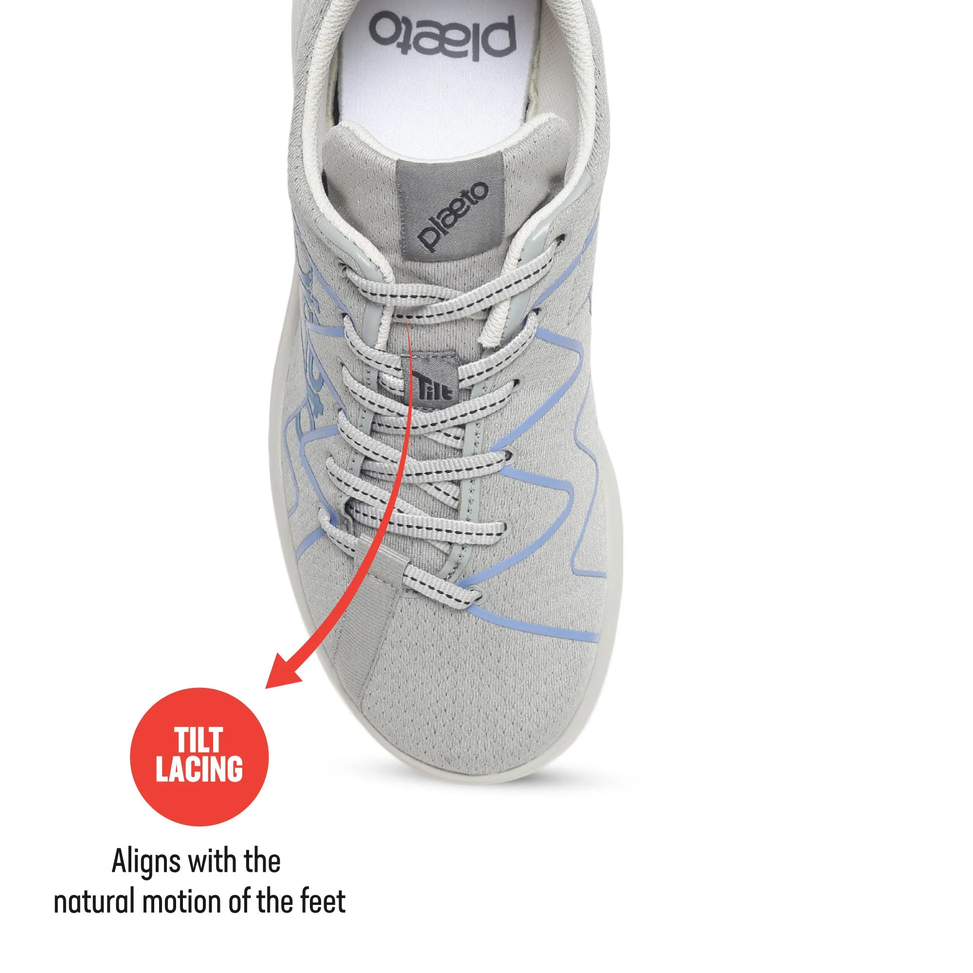 Gully Men's Sports Shoes - Grey / Blue
