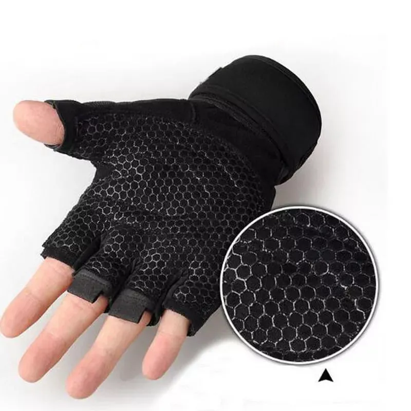Gym Gloves Heavyweight Sports Exercise Weight Lifting Gloves Body Building Training