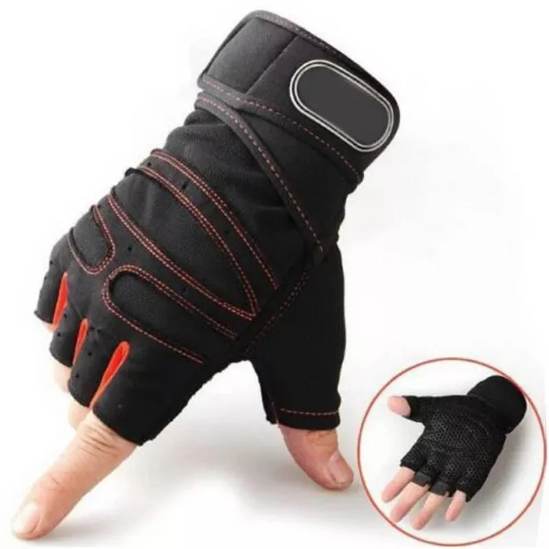 Gym Gloves Heavyweight Sports Exercise Weight Lifting Gloves Body Building Training