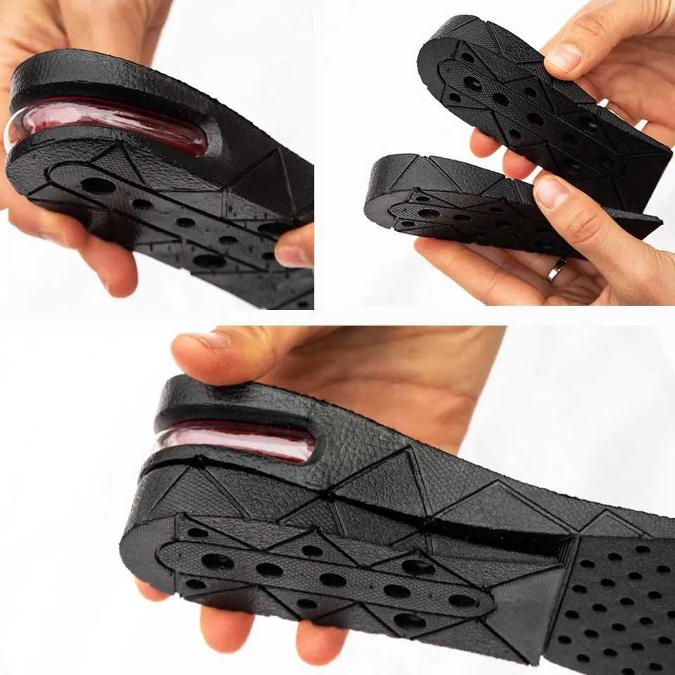 Height Boosting Shoe Insoles 3cm-9cm Adjustable Inserts Make You Taller Instantly