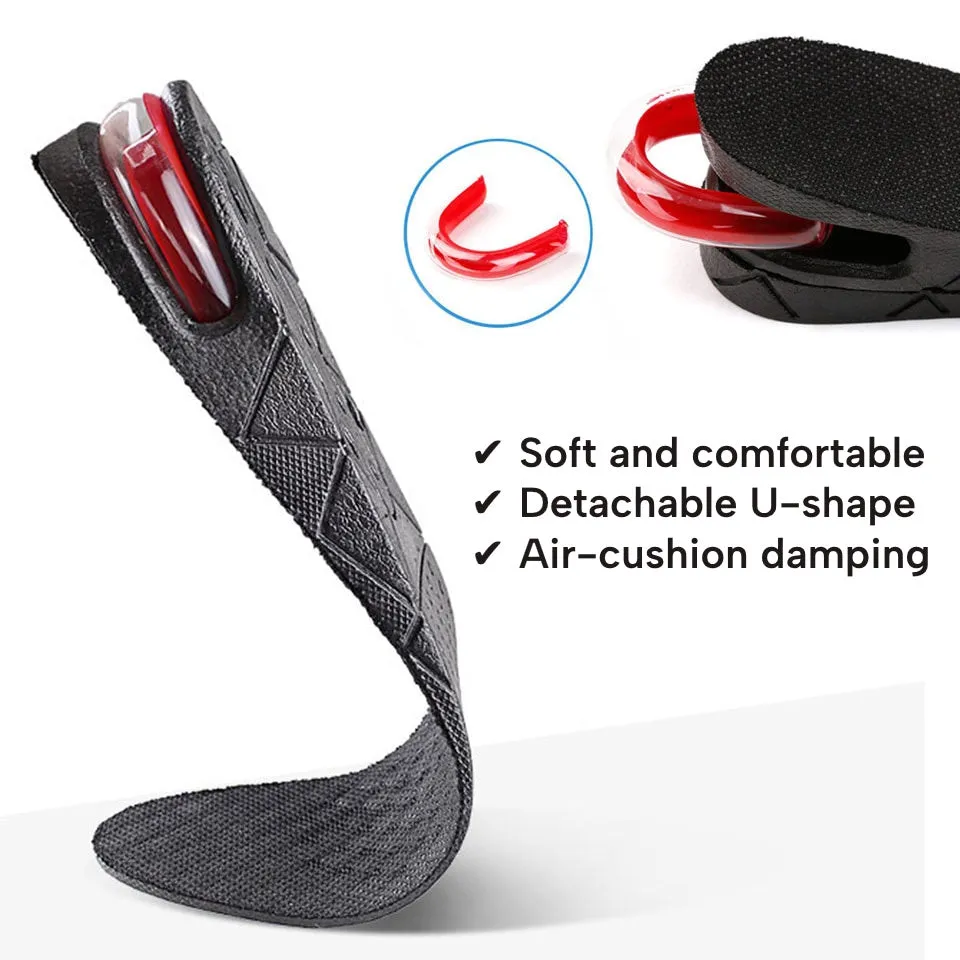 Height Boosting Shoe Insoles 3cm-9cm Adjustable Inserts Make You Taller Instantly
