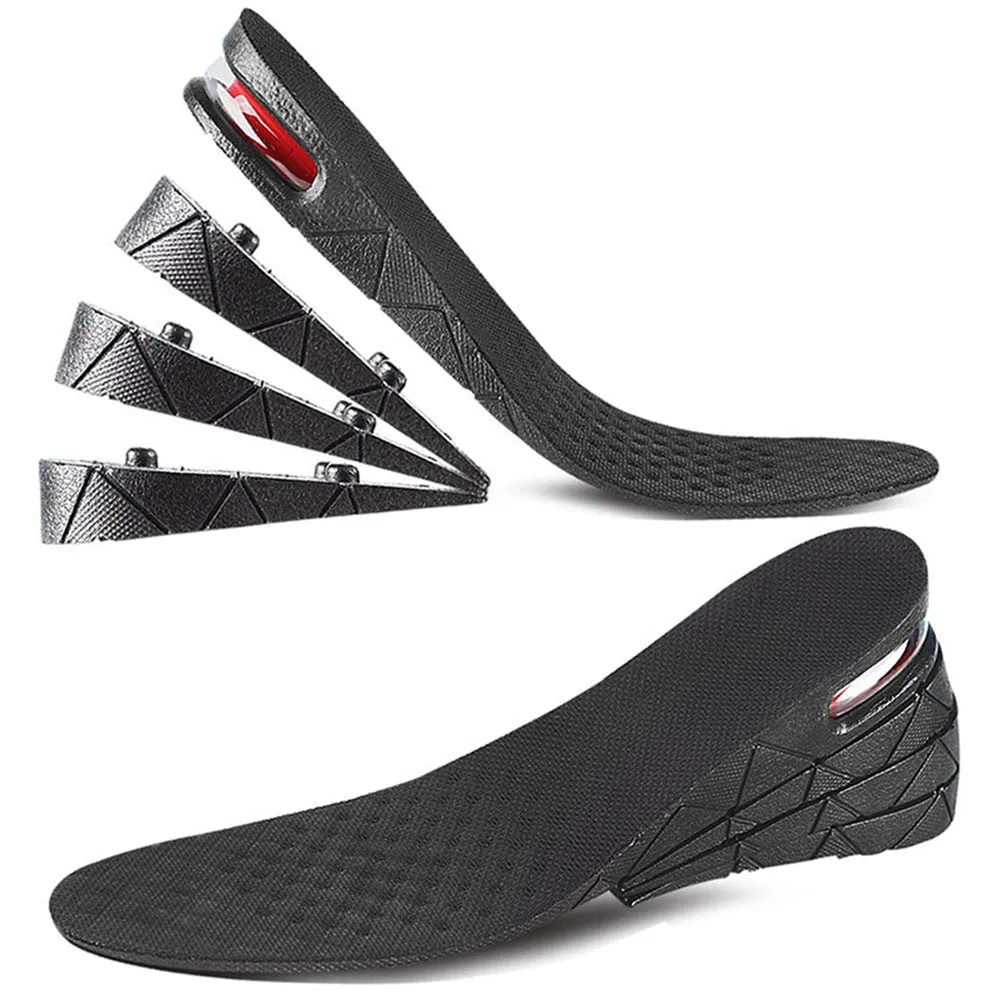 Height Boosting Shoe Insoles 3cm-9cm Adjustable Inserts Make You Taller Instantly