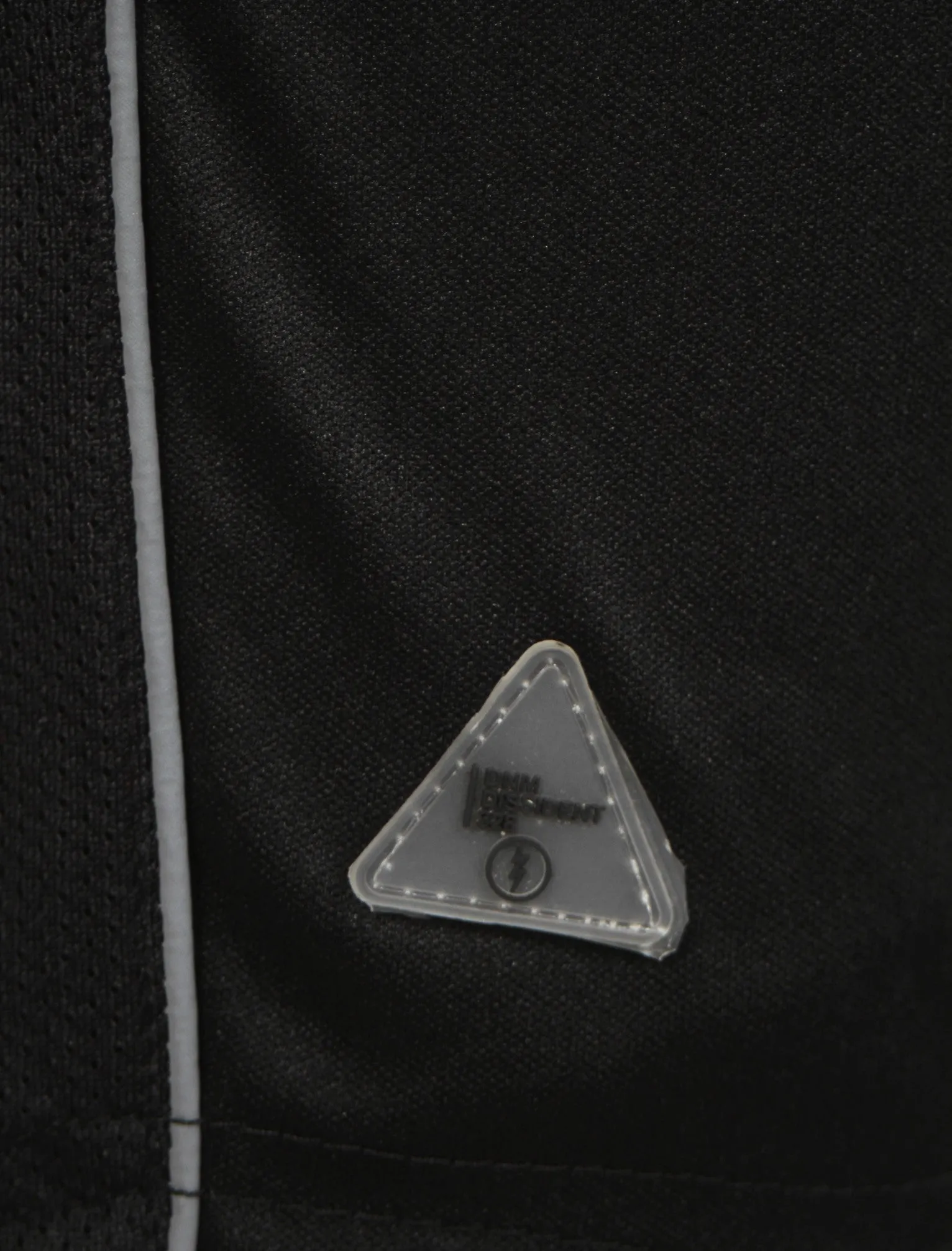 Hilburn Mesh Insert Shorts in Black  - Dissident