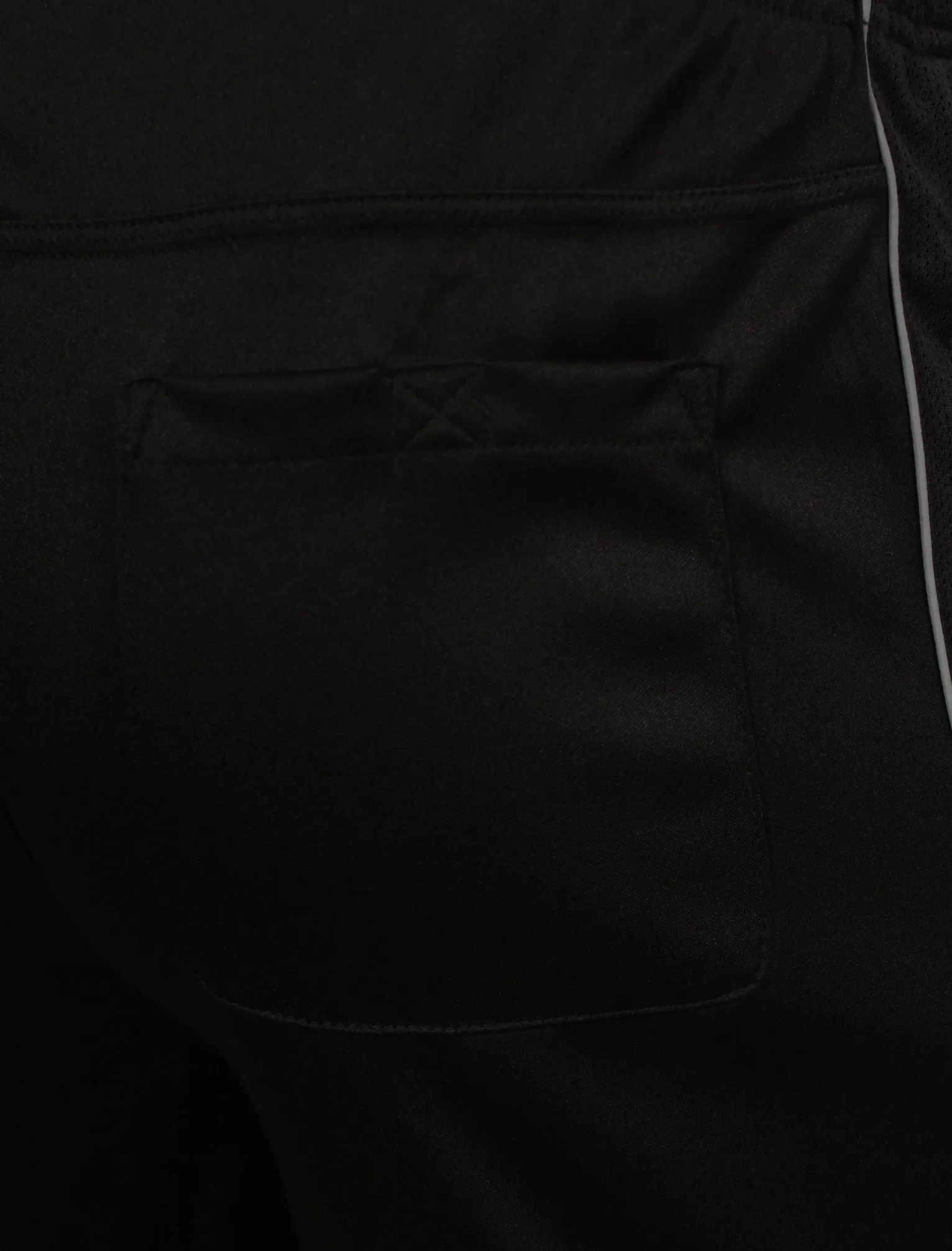 Hilburn Mesh Insert Shorts in Black  - Dissident