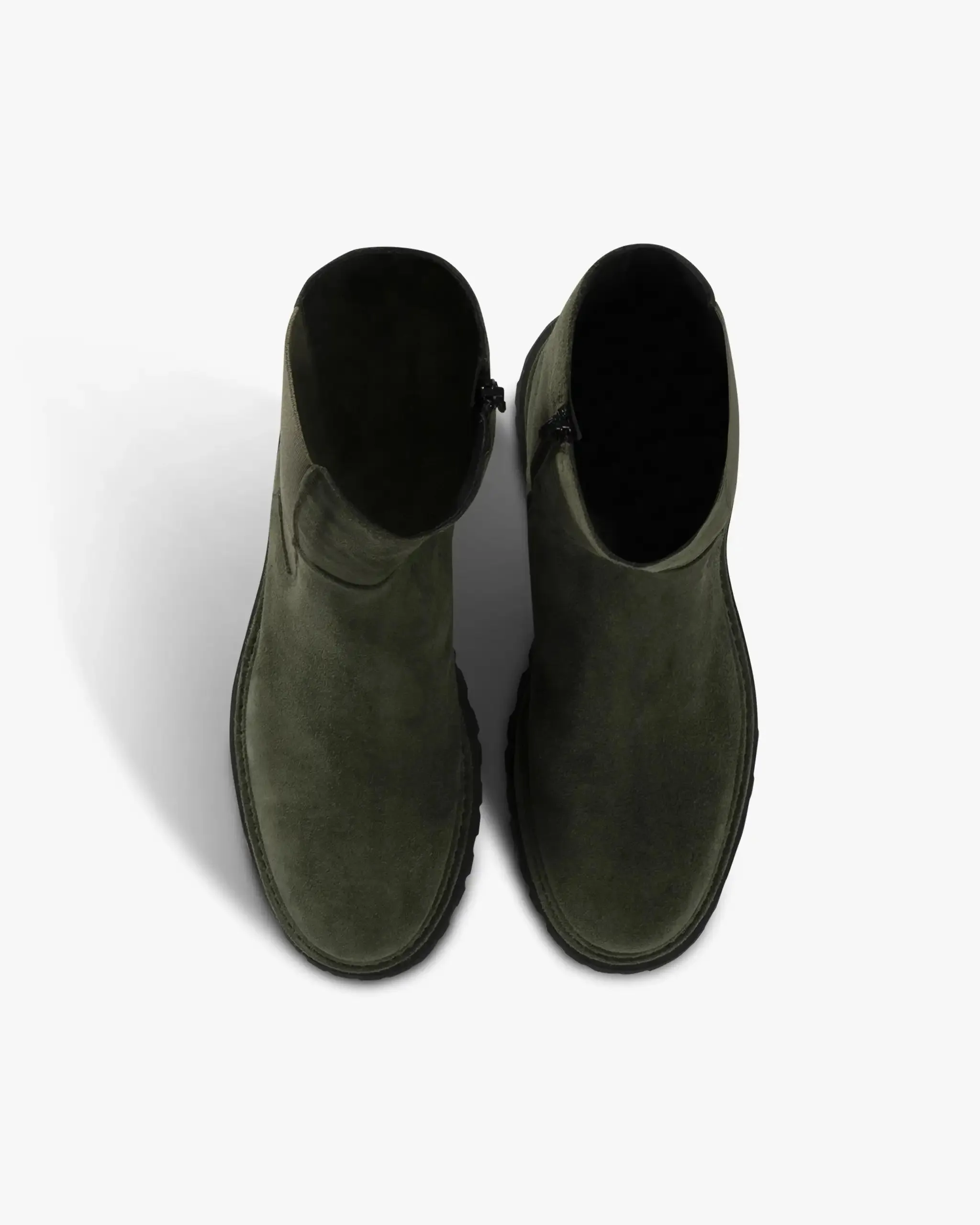 Hoher Chelsea-Reißverschlussstiefel von Emanuela Rosseti