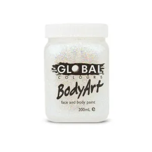 Holographic Glitter Face and Body Paint