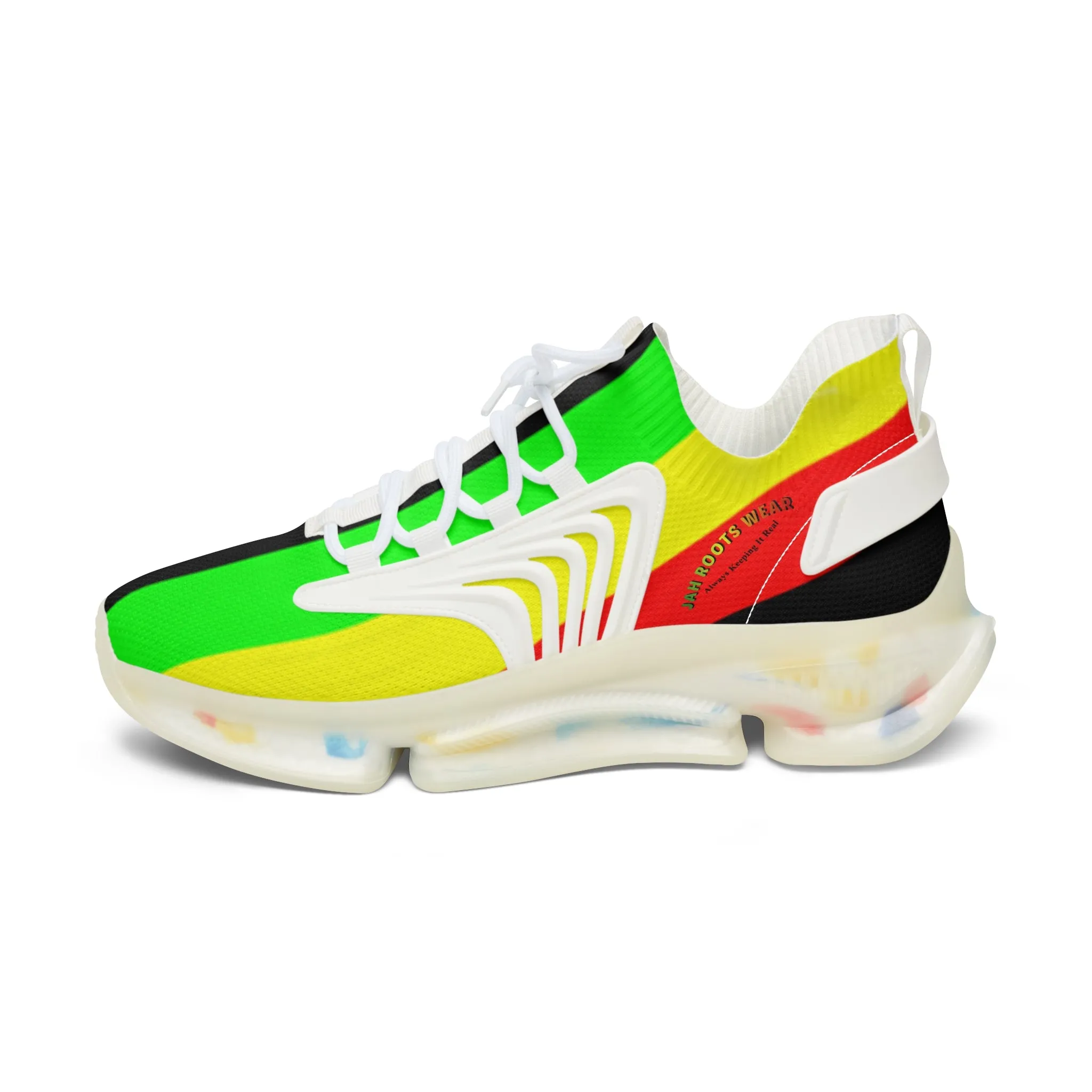 JRW Women's Rasta Mesh Running Shoe