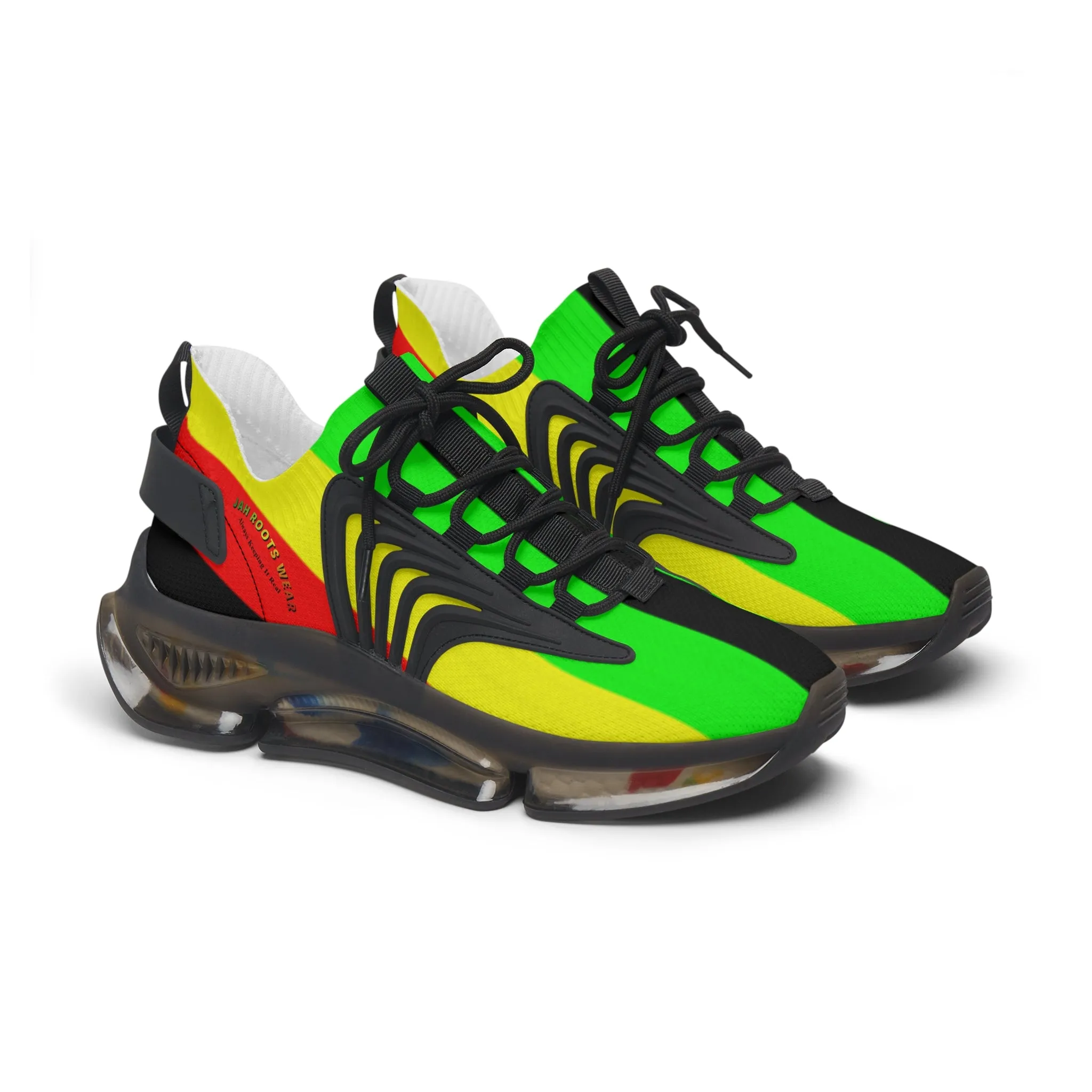 JRW Women's Rasta Mesh Running Shoe