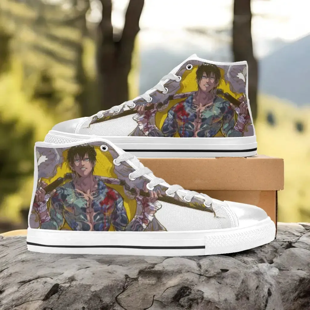 Jujutsu Kaisen Toji Fushiguro Shoes High Top Sneakers for Kids and Adults