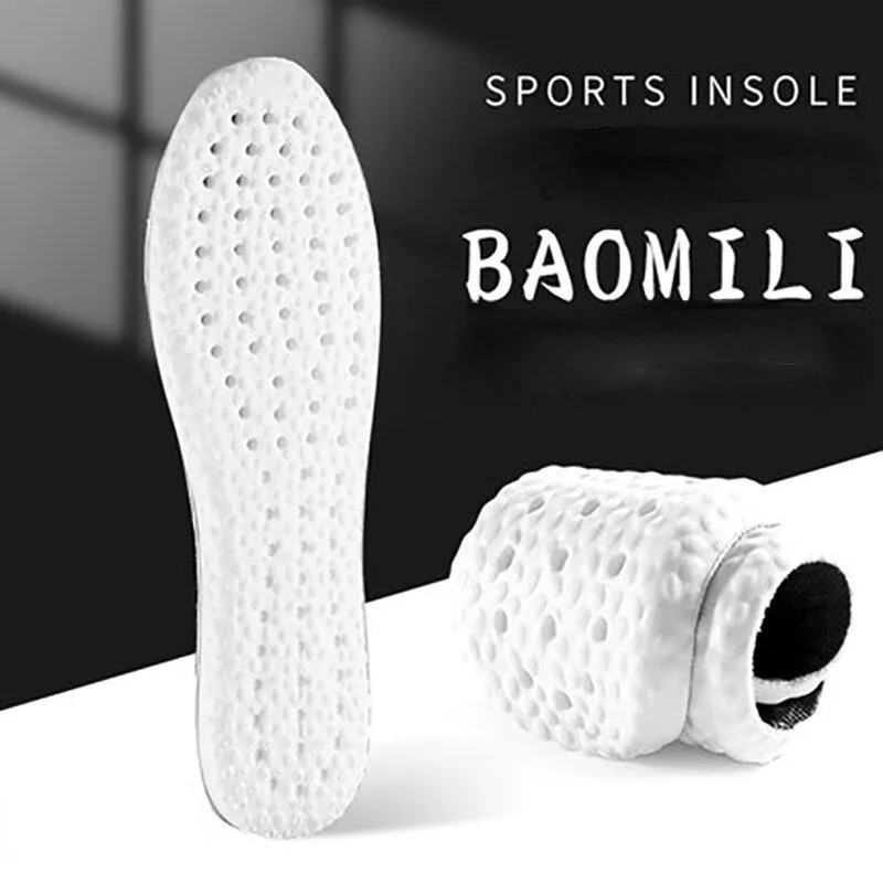 kamames Deodorant Insole Shoe Pads Palmilha 3D Foot Acupressure Insole Men Women Soft Breathable Sports Cushion Inserts