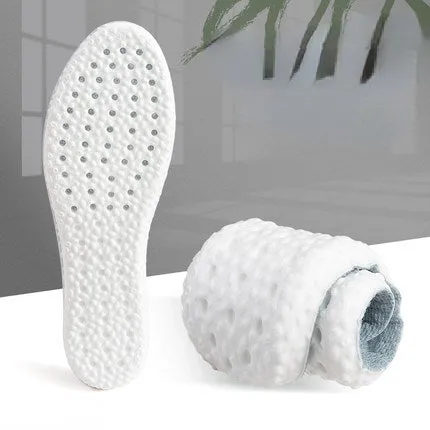 kamames Deodorant Insole Shoe Pads Palmilha 3D Foot Acupressure Insole Men Women Soft Breathable Sports Cushion Inserts