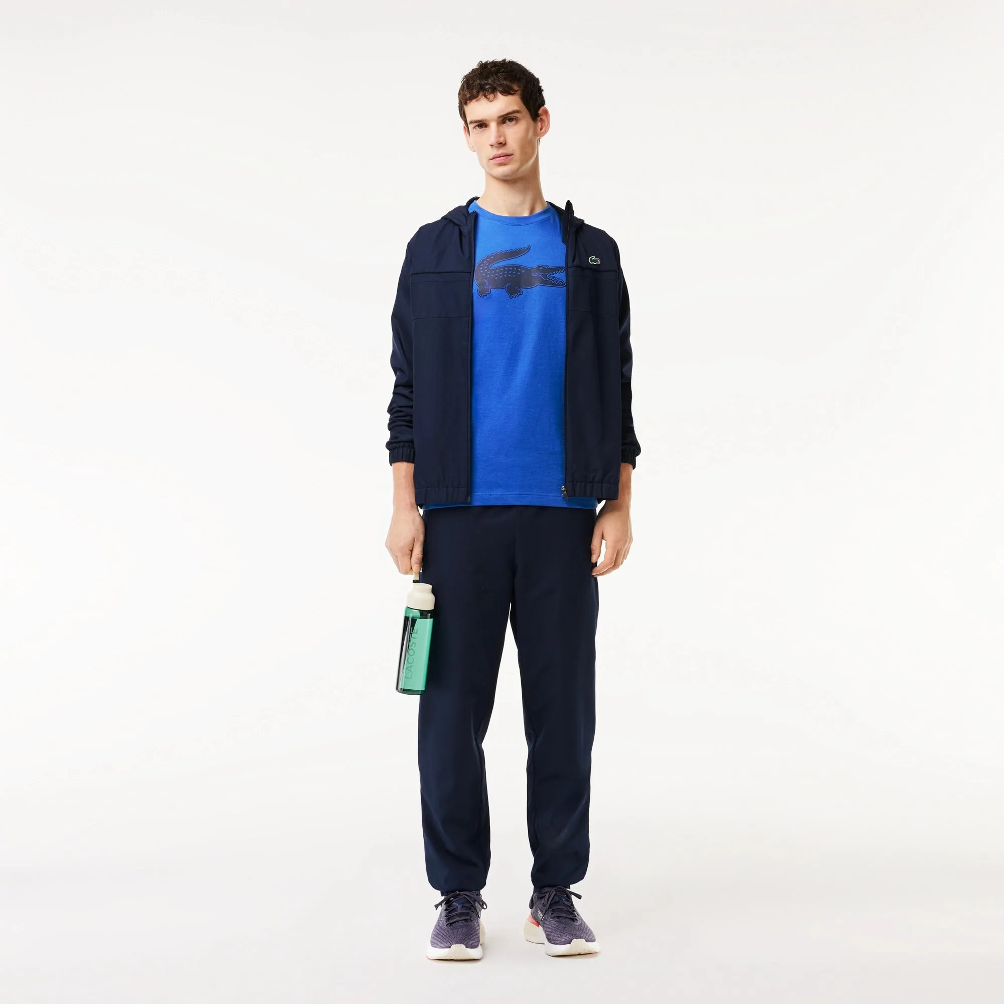 Lacoste Men's Sport 3D Print Croc Jersey T-Shirt