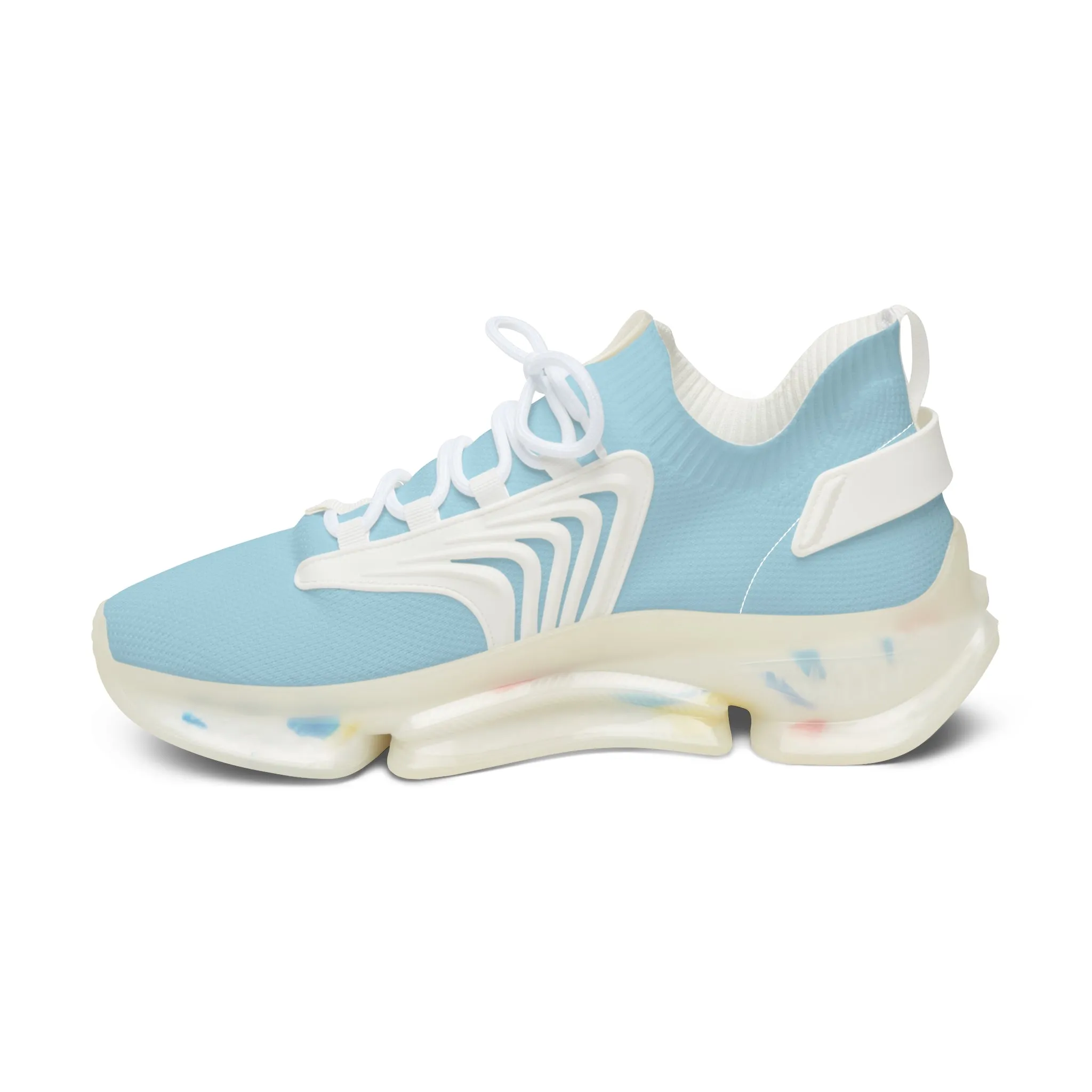 Light Blue Women's Mesh Sneakers