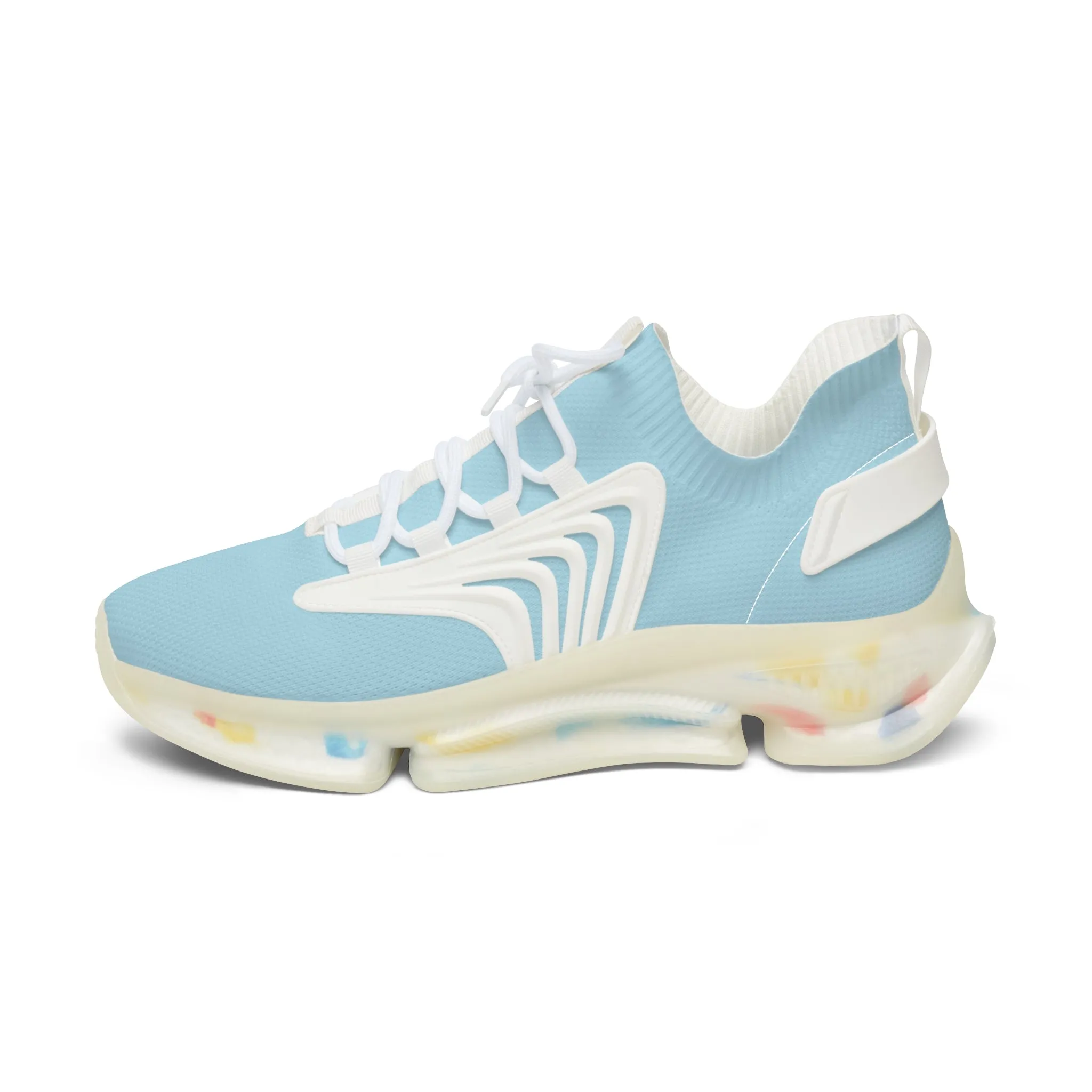 Light Blue Women's Mesh Sneakers