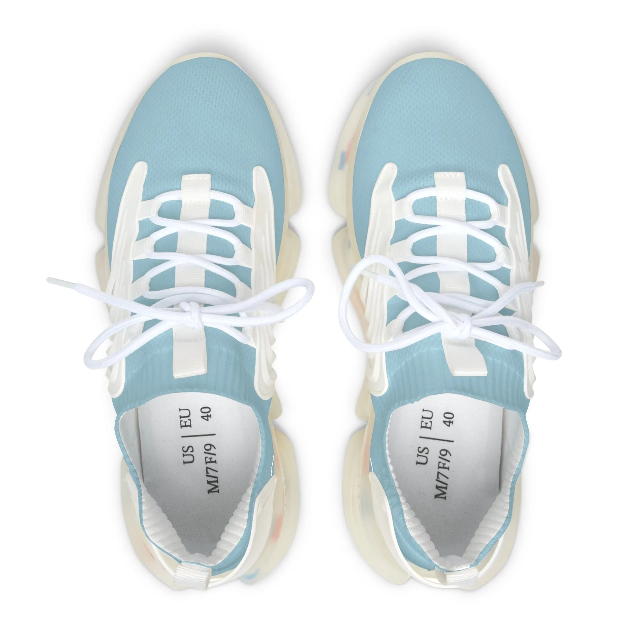 Light Blue Women's Mesh Sneakers