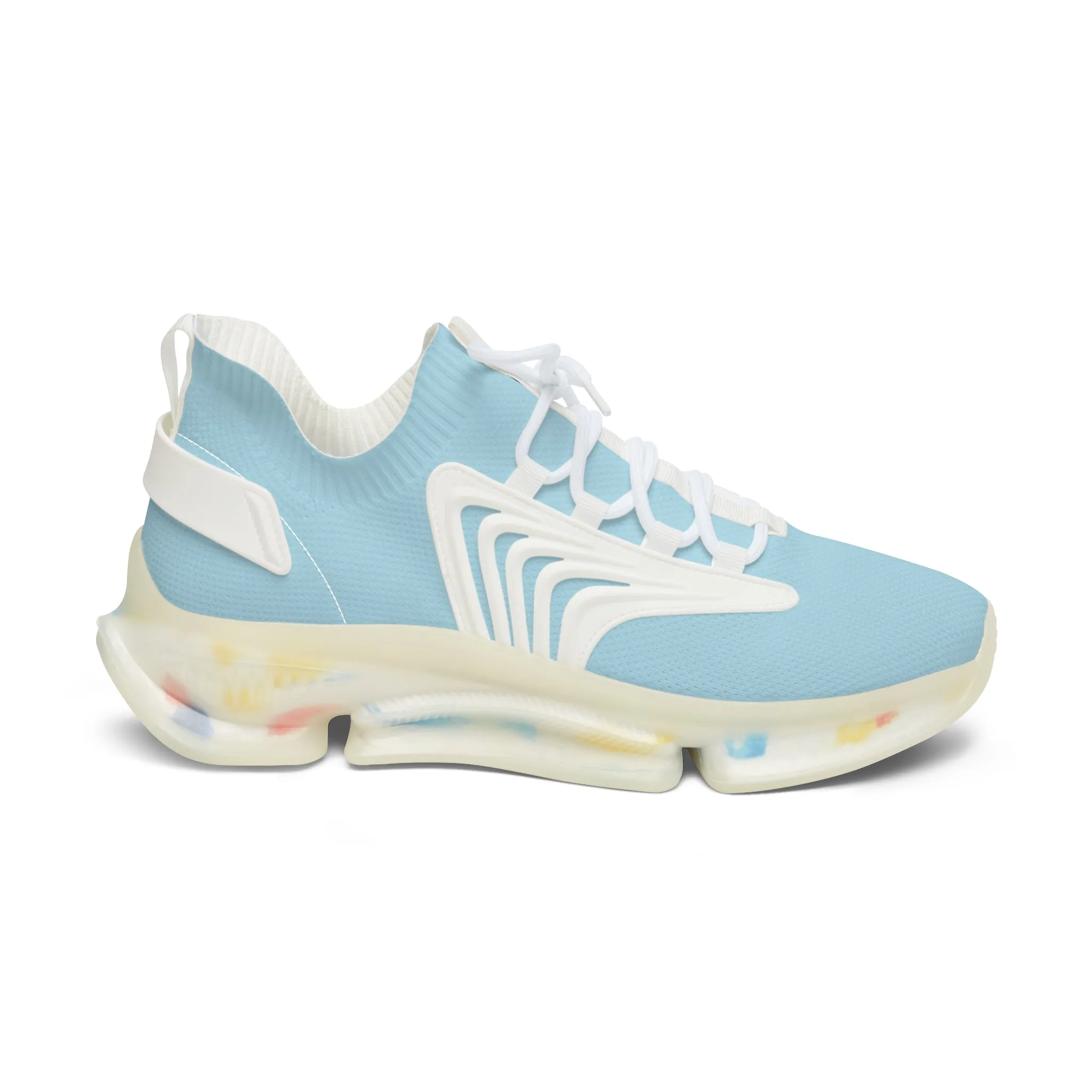 Light Blue Women's Mesh Sneakers