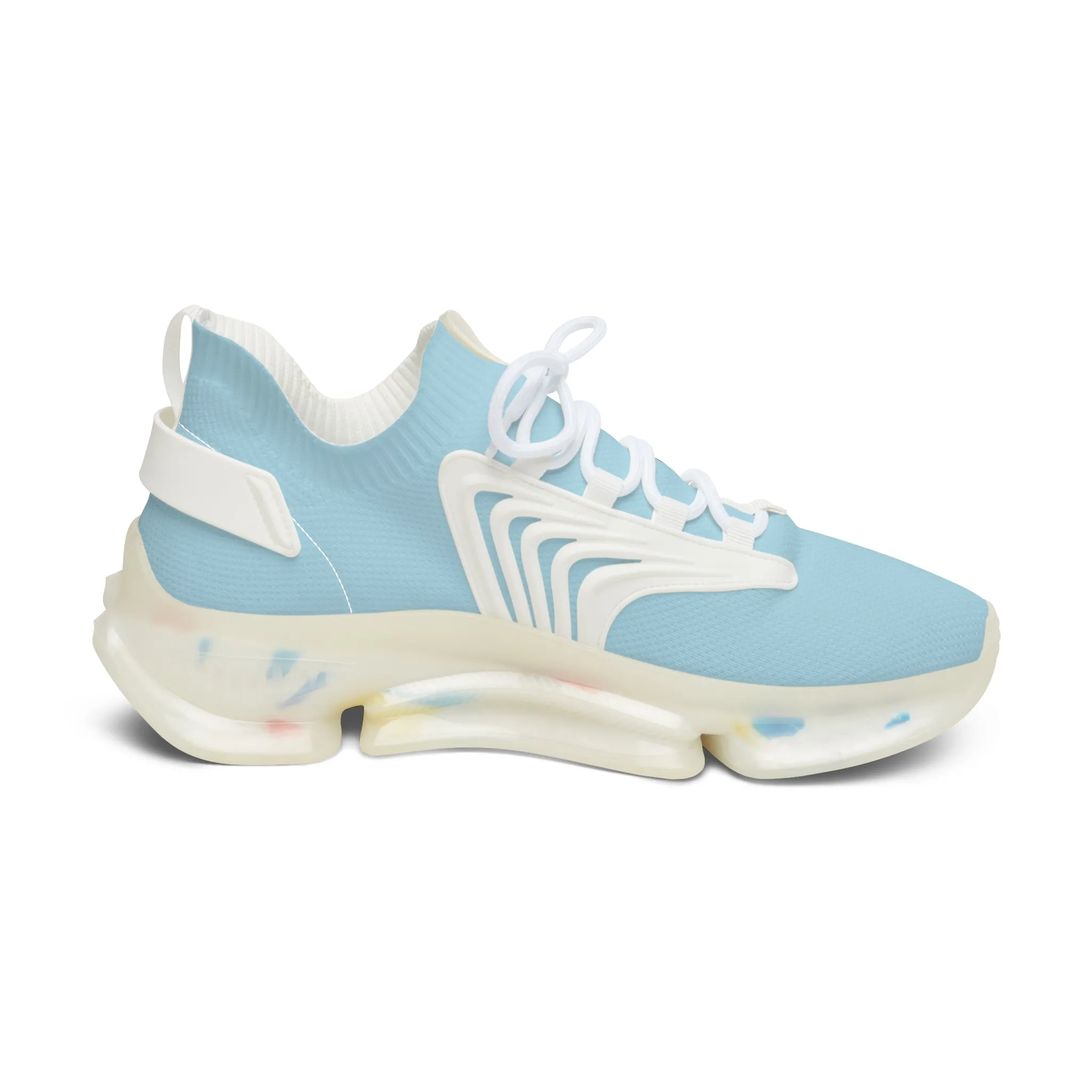 Light Blue Women's Mesh Sneakers