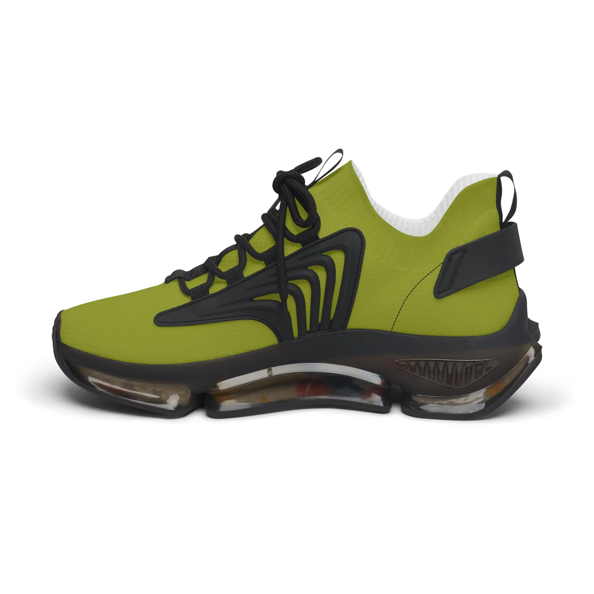 Lime Women's Mesh Sneakers