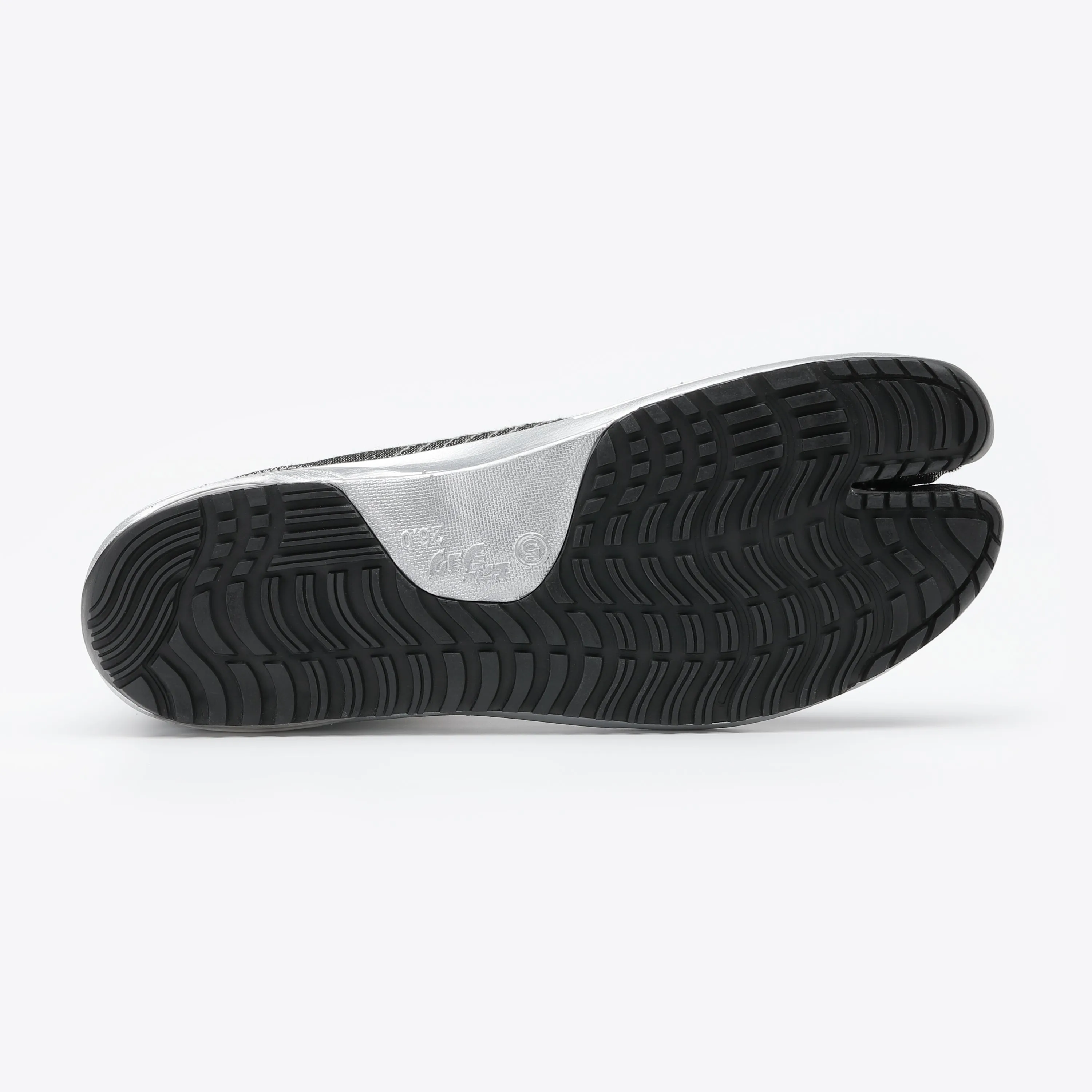 Marugo LIMITED EDITION Air Jog V GOLD SILVER BRONZE (6 Clips) Tabi Shoes
