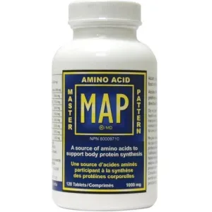 Master Amino Acid Pattern (MAP), 120 tablets