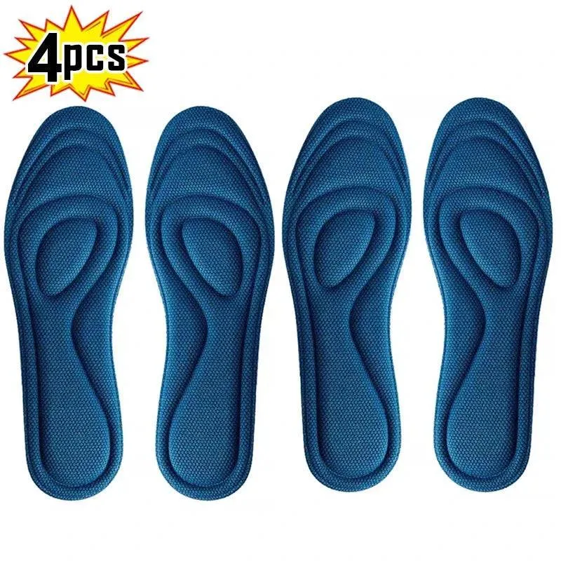 Memory Foam Insoles with Antibacterial Technology for Enhanced Comfort and Support