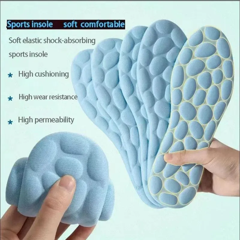 Memory Foam Sports Insoles with Acupressure for Maximum Comfort and Support