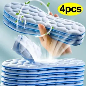 Memory Foam Sports Insoles with Acupressure for Maximum Comfort and Support