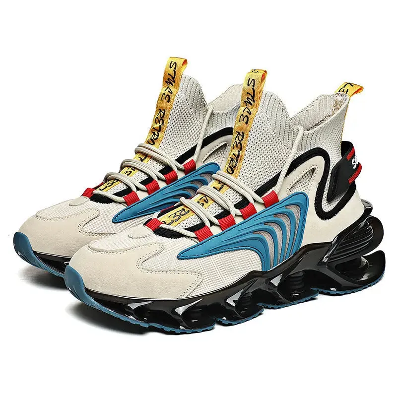 Men Sports Socks Running Shoes