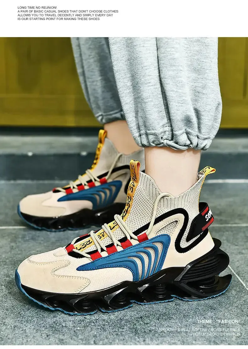 Men Sports Socks Running Shoes