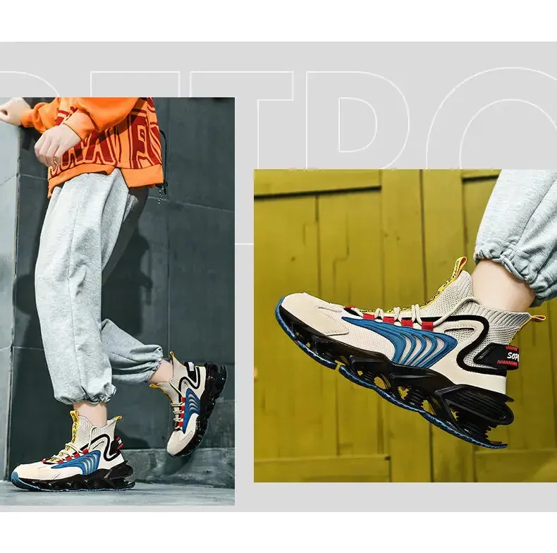 Men Sports Socks Running Shoes
