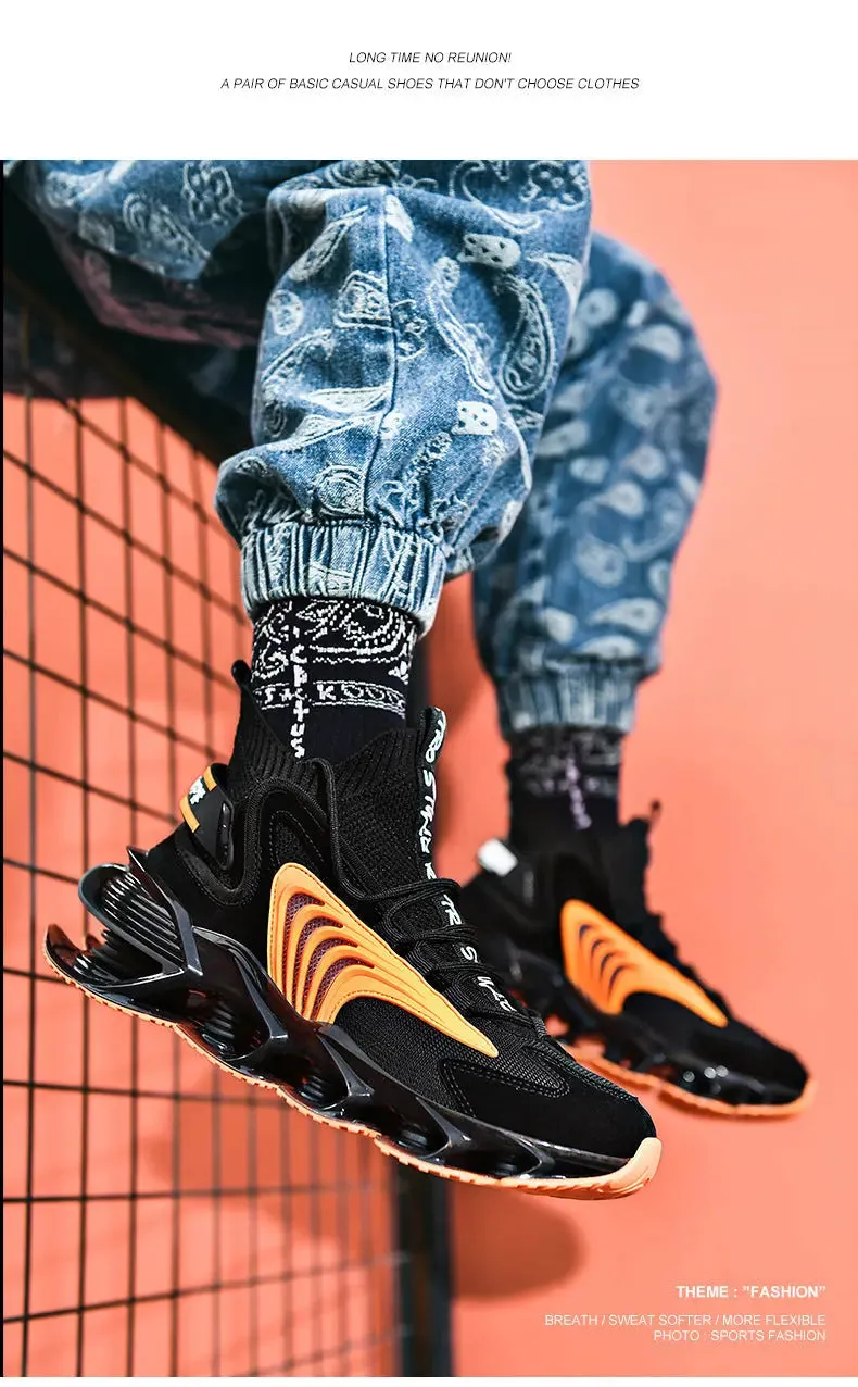 Men Sports Socks Running Shoes