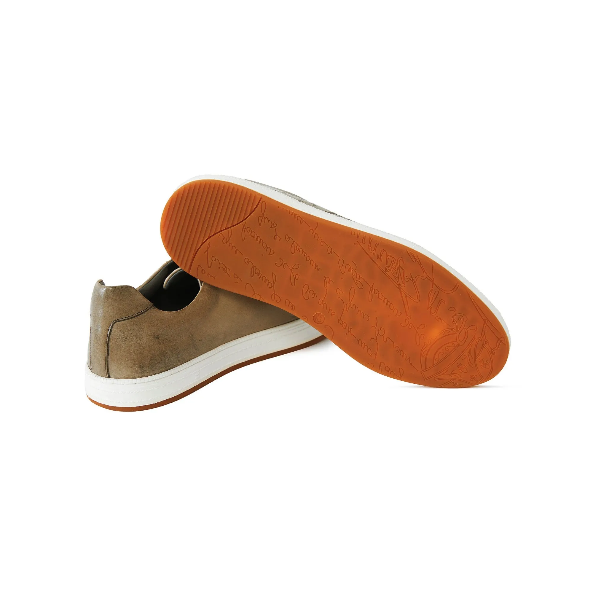 Men's Calf Leather Handmade Sport Shoes M8024