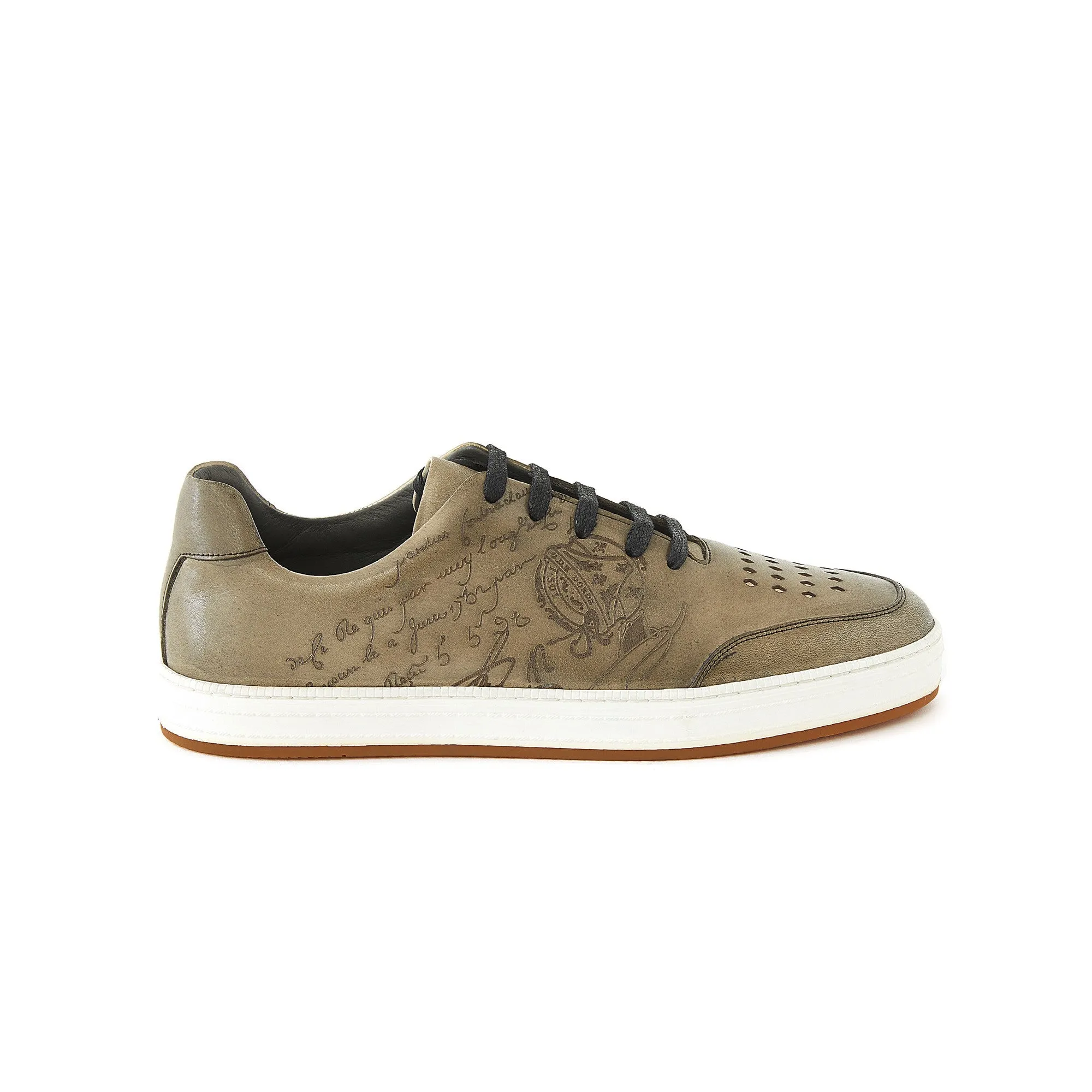 Men's Calf Leather Handmade Sport Shoes M8024