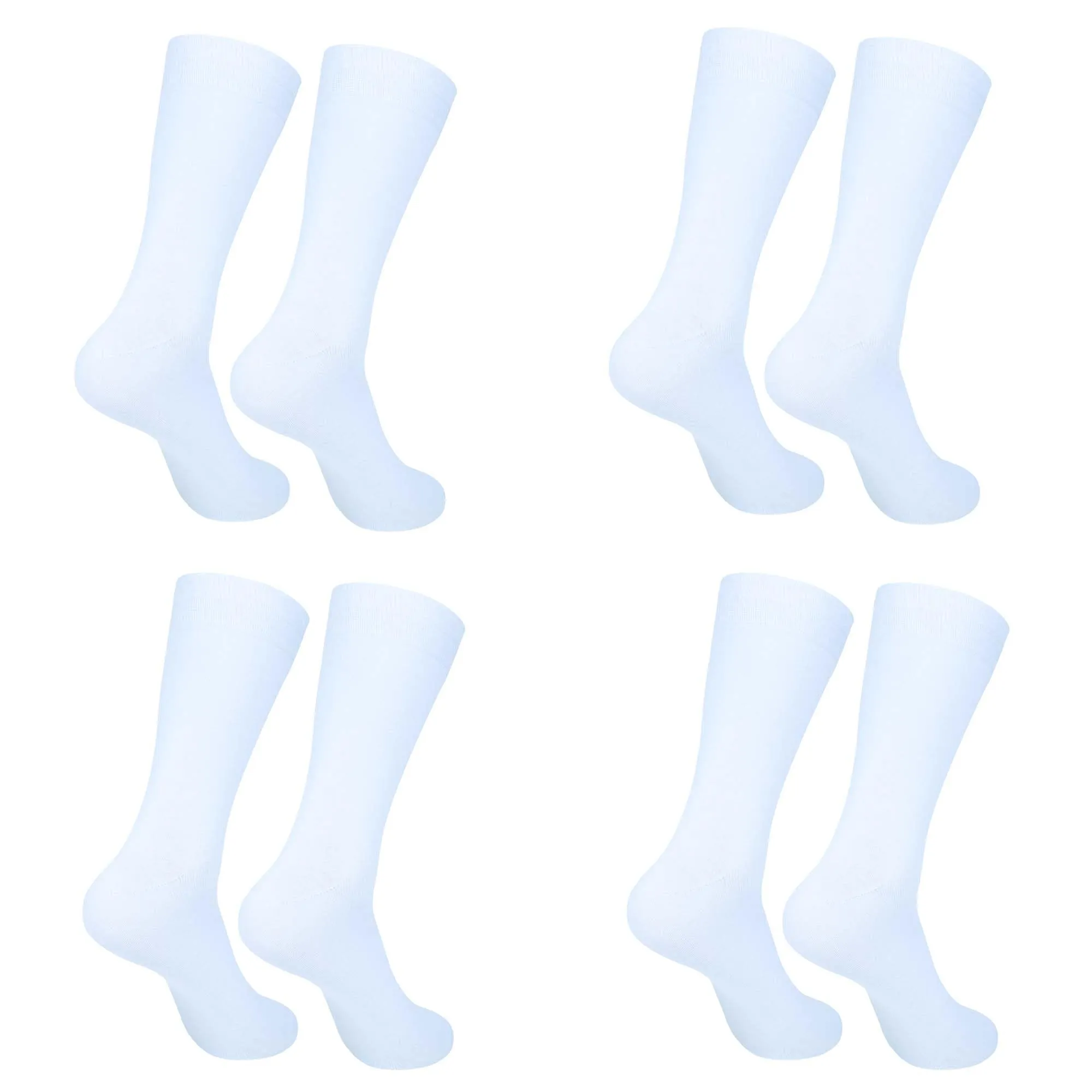 Mens Dress Socks|Trouser Socks Stretchy Professional and Casual Wear Socks|Everyday Comfort Socks|Pack of 4