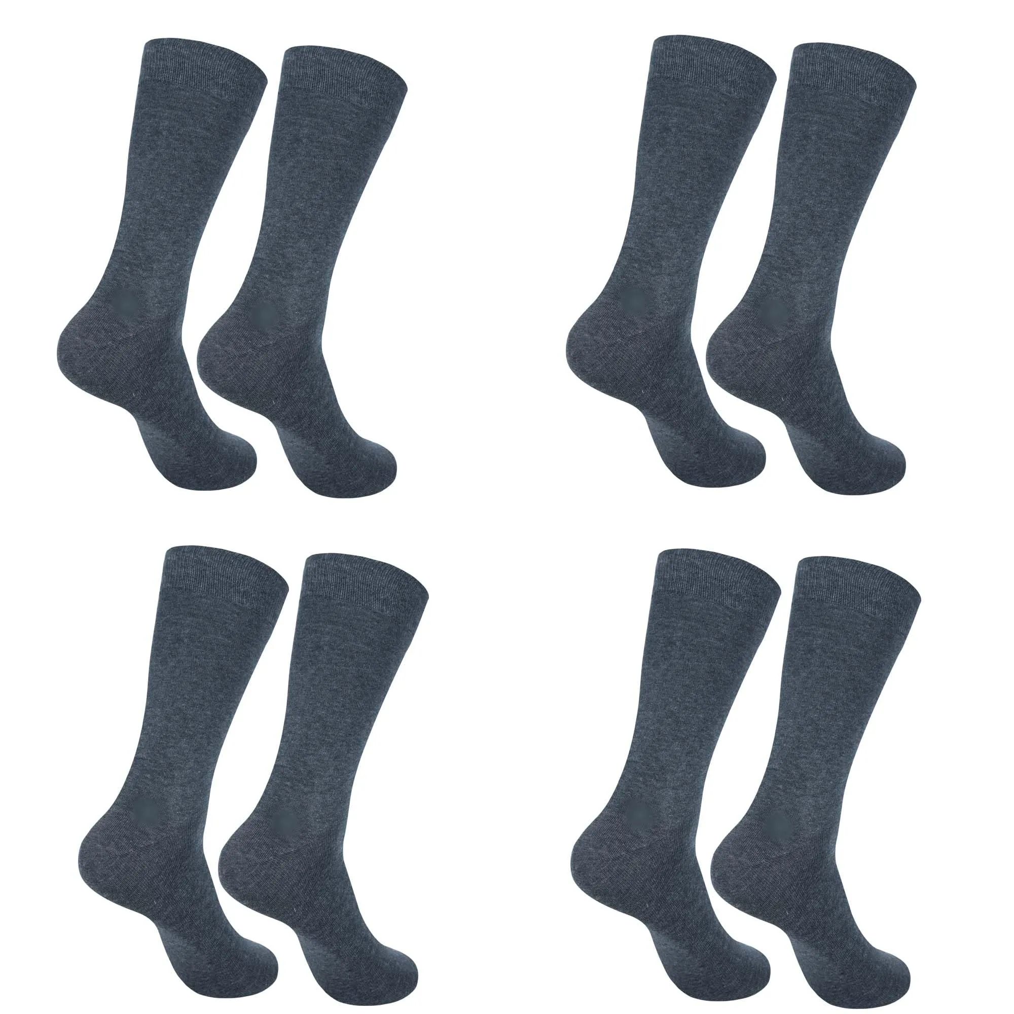Mens Dress Socks|Trouser Socks Stretchy Professional and Casual Wear Socks|Everyday Comfort Socks|Pack of 4