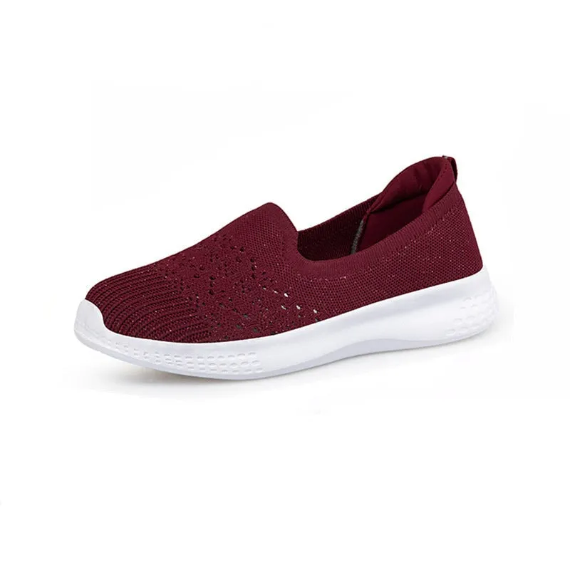 Nanccy Hollow Out Breathable Soft Sole Casual Shoes