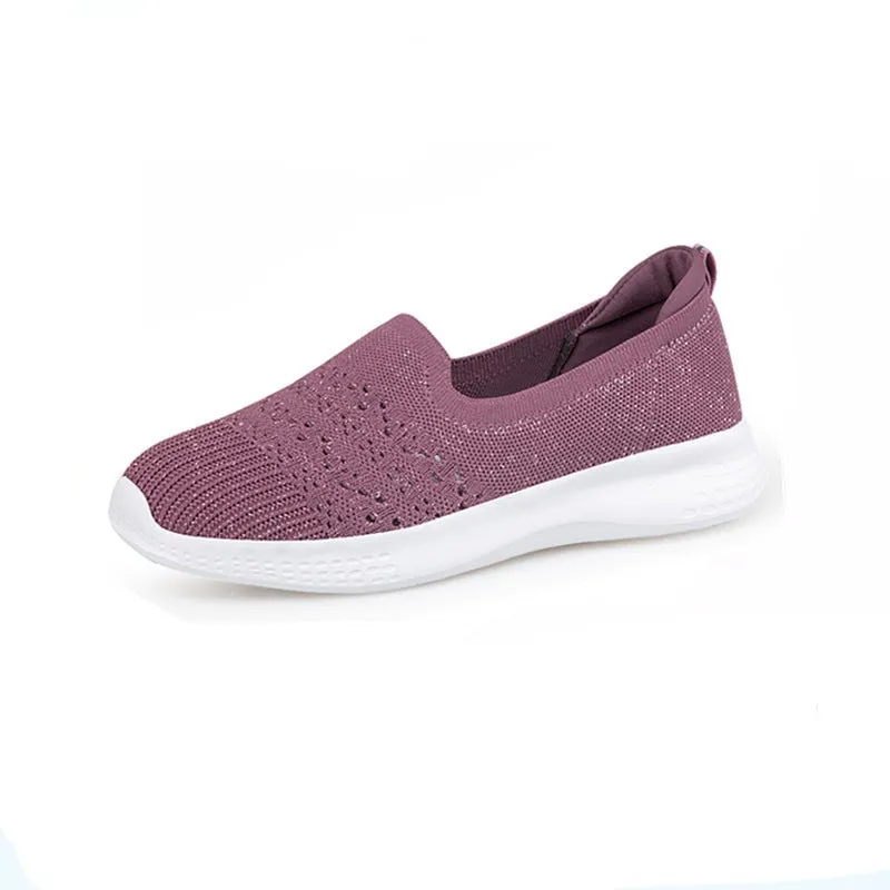Nanccy Hollow Out Breathable Soft Sole Casual Shoes