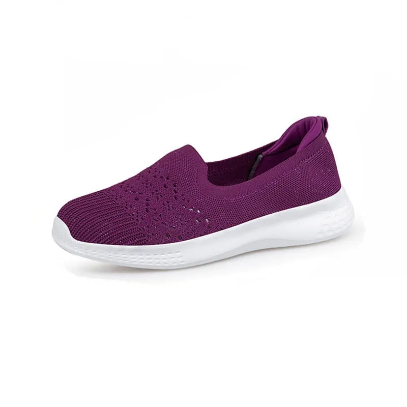 Nanccy Hollow Out Breathable Soft Sole Casual Shoes