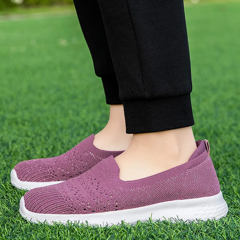 Nanccy Hollow Out Breathable Soft Sole Casual Shoes