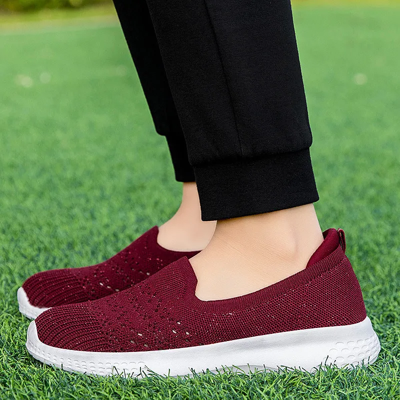 Nanccy Hollow Out Breathable Soft Sole Casual Shoes