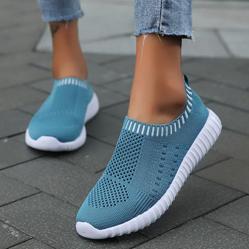 Nanccy Mesh Women Casual Slip On Shoes