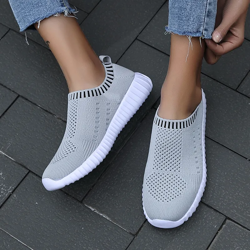Nanccy Mesh Women Casual Slip On Shoes