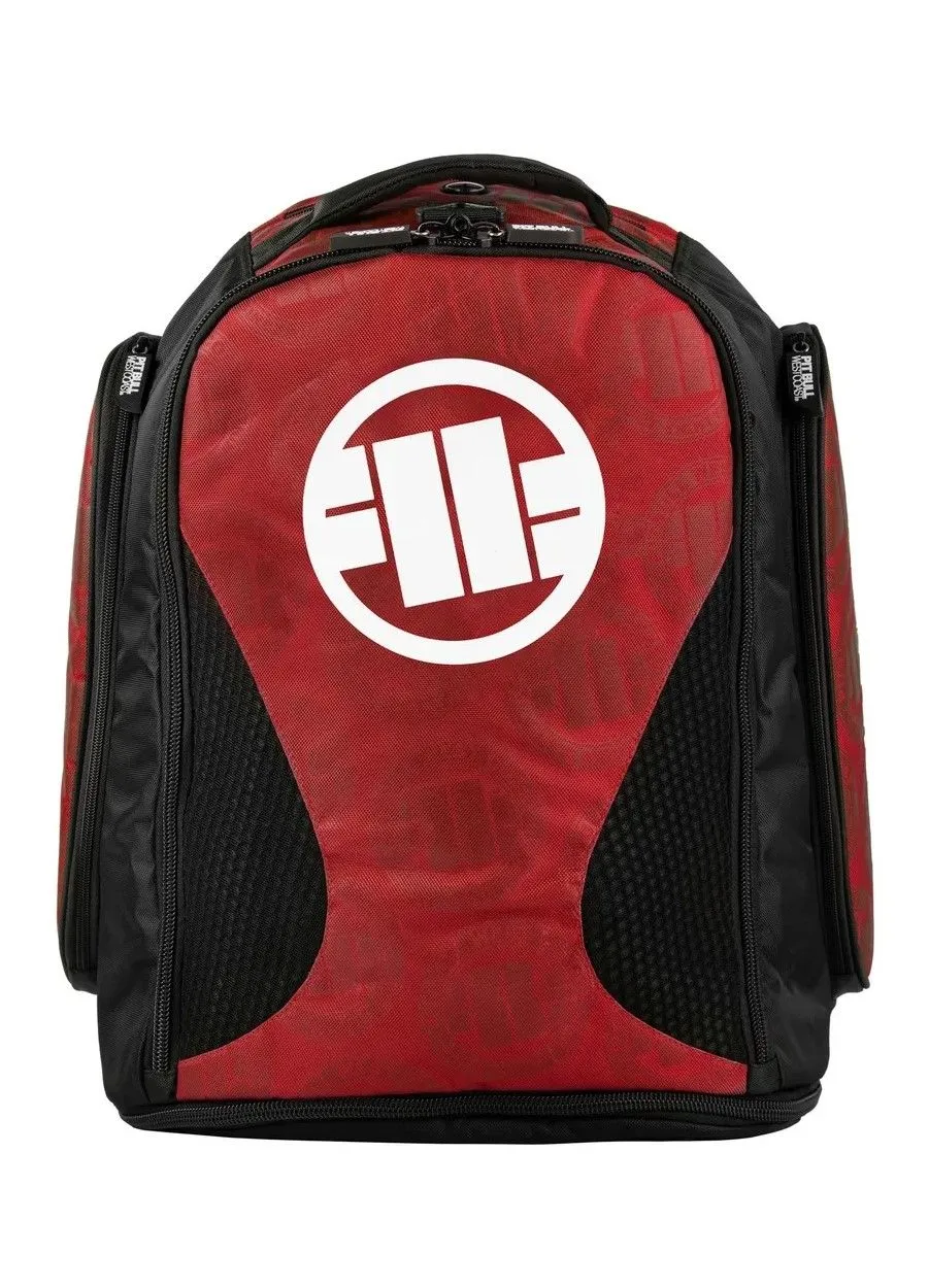 New Logo Medium Backpack- Red
