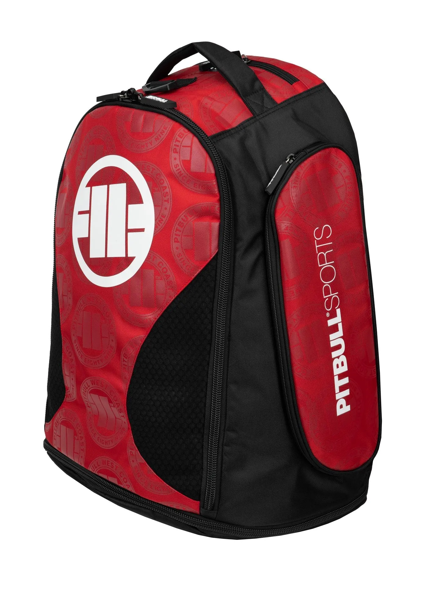 New Logo Medium Backpack- Red