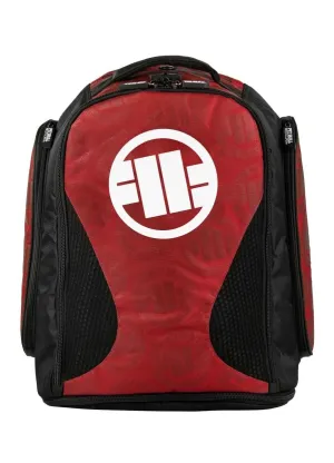 New Logo Medium Backpack- Red