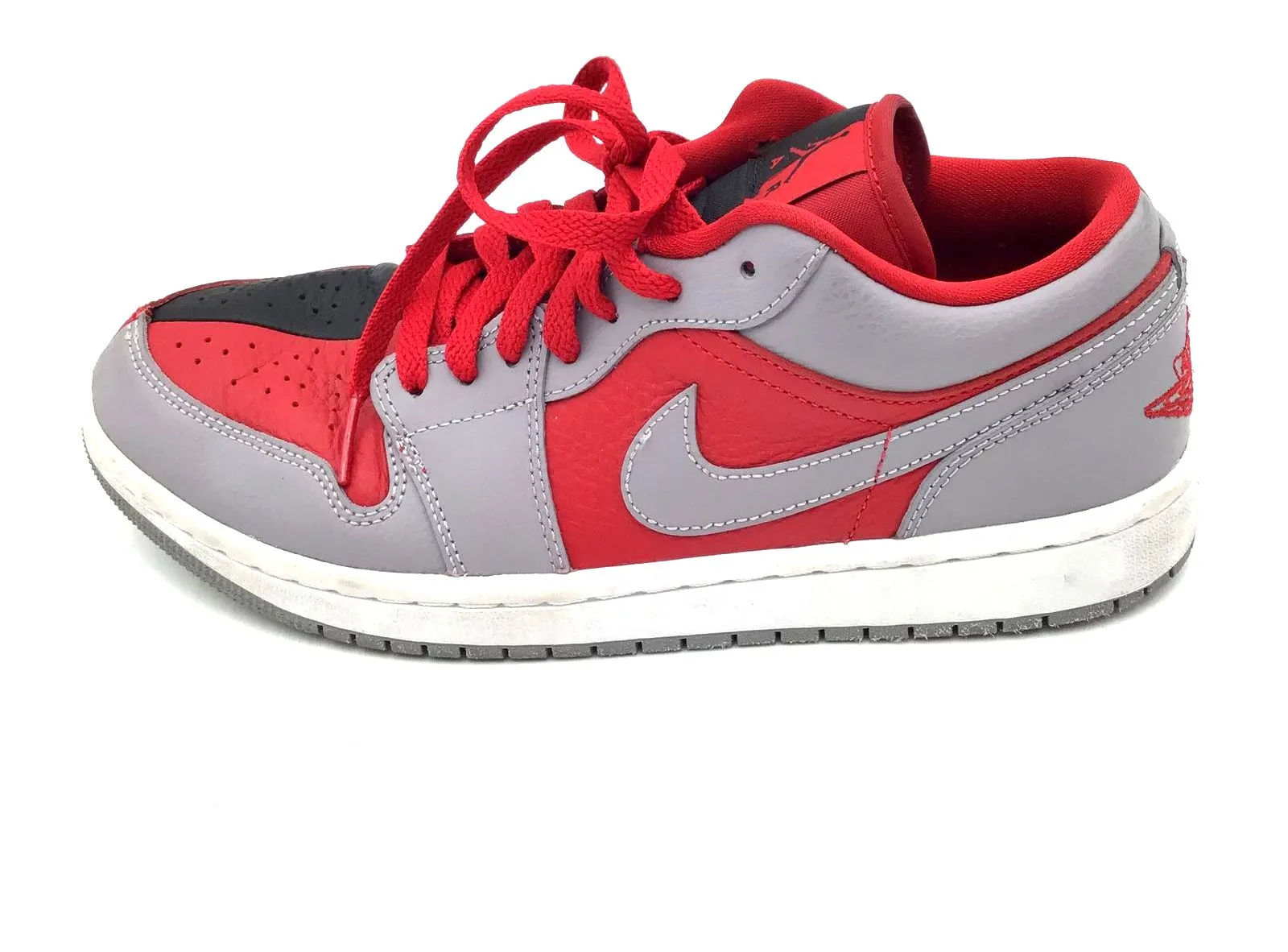 Nike Air Jordan 1 Women's 'Split-Gym Red Cement Grey' Sneakers-Size: 9 ( COA)